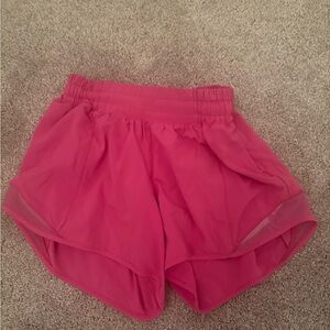 Lululemon Size 2 Hotty Hot Sonic Pink Athletic Shorts